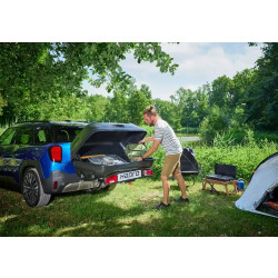 Купить Бокс на фаркоп Hapro Boxer М (Hexagon Black) HP 37505