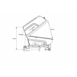 Купить Бокс на фаркоп Hapro Boxer M (Sage Green) HP 37506