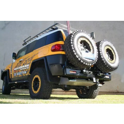 Buy Rear bumper with two stem, for car with Parkron Kaymar Toyota Fj Cruiser 2010+ K3660-S