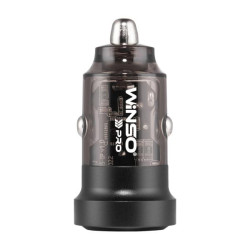 Купить Автомобильное зарядное устройство Winso PRO 45W 1xUSB-C+1xUSB-A