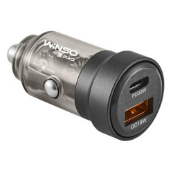 Купить Автомобильное зарядное устройство Winso PRO 30W 1xUSB-C+1xUSB-A