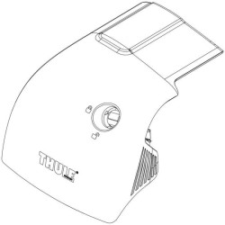 Купить Крышка опоры левая 52333 (Wingbar Edge 959x) (TH 1500052333)