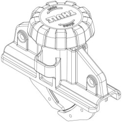 Купить Система фиксации Thule FastClick (1 шт) 14710 (Touring) (TH 1500014710)