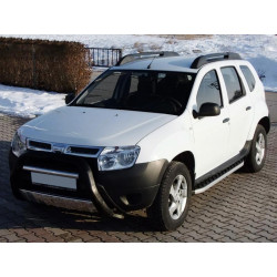 Купити Бокові пороги BlackLine (2 шт, алюміній) для Renault Duster 2008-2017 рр