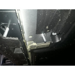 Купити Бокові пороги BlackLine (2шт, алюміній) З пофарбованим листям на дверях для Ford Kuga/Escape 2013-2019 рр