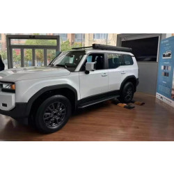 Купить Боковые пороги (2 шт.) для Toyota Land Cruiser Prado 250 2023- гг