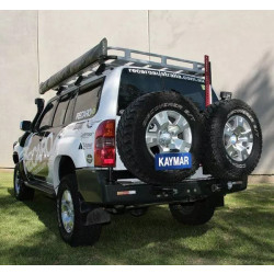 Buy Rear bumper Kaymar Nissan Patrol 98-04 with two stem k3530
