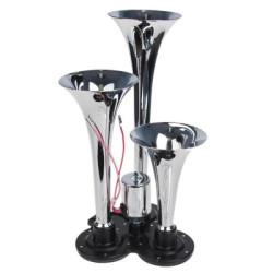 Купить Сигнал повітряний CA-10377/Еlephant/CIKADA 3-дудки метал 12V/24V