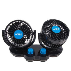 Купити Вентилятор HX-T307 4" 12V 6.5W подвійний дві швидкості