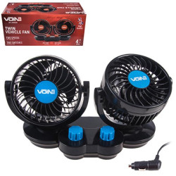 Купити Вентилятор HX-T307 4" 12V 6.5W подвійний дві швидкості