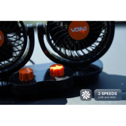 Купити Вентилятор HX-T308 4" 24V 10W подвійний дві швидкості