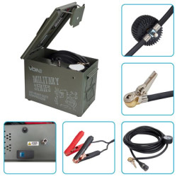 Купити Компресор автомобільний "VOIN" VM-080 "MILITARY SERIES" 150psi/50A/160л/клемми