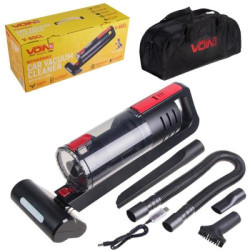 Купити Пилосос "VOIN" V-80CL 100W/АКБ-3х2000mAh/Turbo щітка/Led ліхтар/вологе та сухе чищення/сумка