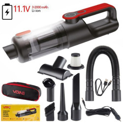 Купити Пилосос "VOIN" V-82CL 120W/АКБ-3x2000mAh/вологе та сухе чищення/сумка