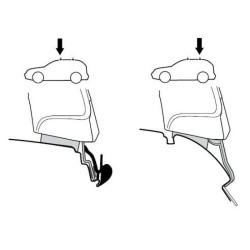 Купити Монтажный комплект Thule 1050 для Volkswagen Golf (mkIV)(3-дв) 1997-2003 (TH 141050)