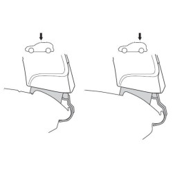Купити Монтажный комплект Thule 1095 для BMW 3-series (E46)(sedan) 1998-2001 (TH 141095)