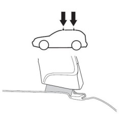 Купити Монтажный комплект Thule 1184 для Citroen Berlingo (mkI) 1996-2008; Peugeot Partner (mkI) 1996-2008; Citroen Xsara Picasso (mkI) 2000-2006 (TH 141184)