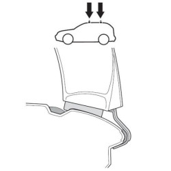 Купити Монтажный комплект Thule 1240 для Kia Optima (mkI) / Magentis (mkI) 2000-2006 (TH 141240)