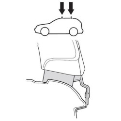 Купити Монтажный комплект Thule 1403 для Kia Optima / Magentis (mkII) 2005-2010 (TH 141403)