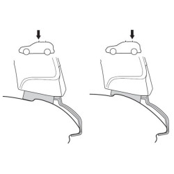 Купити Монтажный комплект Thule 1465 для Honda Jazz/Fit (mkI) 2007-2014; City (mkV) 2009-2013 (TH 141465)
