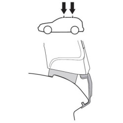 Купити Монтажный комплект Thule 1592 для Volkswagen Passat (B6)(седан) 2005-2011 / (B7)(седан) 2010-2015 (TH 141592)