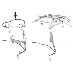Купити Монтажный комплект Thule 1615 для Audi A1/S1 (mkI)(3 door) 2010-2018 (TH 141615)