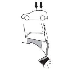 Купити Монтажный комплект Thule 1625 для Audi A7/S7/RS7 (mkI) 2010-2018 (TH 141625)