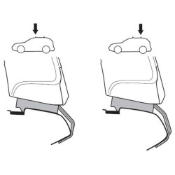 Купити Монтажный комплект Thule 1705 для Nissan Versa (N17)(sedan) 2012-2019 (TH 141705)