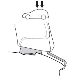 Купити Монтажный комплект Thule 1751 для Honda Jazz/Fit (mkIII) 2013-2022 (TH 141751)