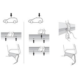 Купити Монтажный комплект Thule 1870 для Volkswagen Polo (mkVI)(хетчбек) 2017→ (TH 141870)