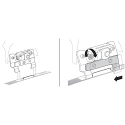 Купити Монтажный комплект Thule 3007 для Volkswagen Polo (mkIII)(хетчбек) 1994-2002 / Caddy (mkII); Seat Inca (mkI) 1995-2004 (TH 183007)