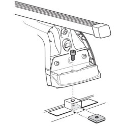 Купити Монтажный комплект Thule 3009 для Renault Trafic (mkII) 2001-2015; Opel Vivaro (mkI) 2001-2015; Nissan Primastar (mkI) 2001-2015 (TH 183009)