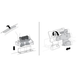 Купити Монтажный комплект Thule 3017 для Peugeot 207 (mkI)(hatch) 2006-2014 / 308 (mkI)(hatch) 2007-2013 / 407 (mkI)(sedan) 2004-2010; 3008/5008 (mkI) 2009-2016; Citroen C5 (mkII)(sedan) 2007-2017 / C6 (mkI