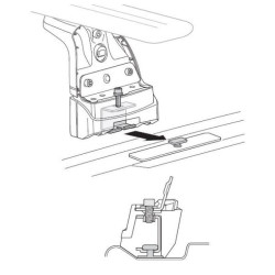 Купити Монтажный комплект Thule 3031 для Citroen Jumper (mkII); Peugeot Boxer (mkII); Fiat Ducato (mkIII) 2006→ (TH 183031)