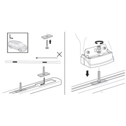 Купить Монтажный комплект Thule 3033 для Ford Focus (mkII)(универсал) 2004-2008; Ford Galaxy (mkII) 2006-2010 (TH 183033)