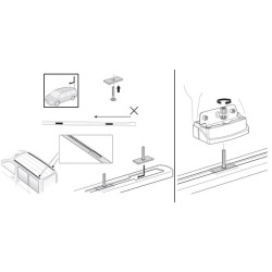 Купити Монтажный комплект Thule 3036 для Porcshe Cayenne; Volkswagen Touareg (mkI) 2002-2010 (TH 183036)