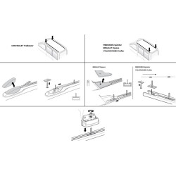 Купити Монтажный комплект Thule 3062 для Mercedes-Benz Sprinter (mkII) 2006-2018; Volkswagen Crafter (mkI) 2006-2017; Renault Espace (mkIV) 2003-2014; Chevrolet TrailBlazer (mkI) 2002-2009 (TH 183062)