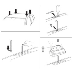 Купити Монтажный комплект Thule 3087 для Volkswagen Amarok (mkI)(single/double cab) 2010-2022 (TH 183087)