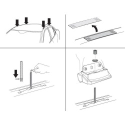 Купити Монтажный комплект Thule 3093 для Mitsubishi ASX (mkI) 2010-2023; Citroen C4 Aircross (mkI) 2012-2017; Peugeot 4008 (mkI) 2012-2017 (TH 183093)