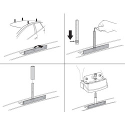 Купити Монтажный комплект Thule 3098 для Porsche Panamera (mkI) 2009-2016 (TH 183098)