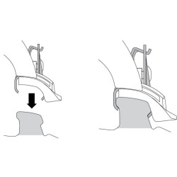 Купити Монтажный комплект Thule 4009 для Kia Sportage (mkIII) 2010-2015; Hyundai ix35 (mkII) 2009-2015; Chery Tiggo 5 (mkI) 2015→ (TH 184009)