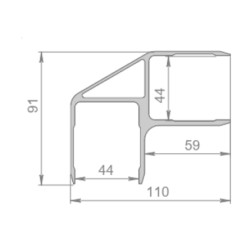 Купить Алюмінієвий профіль Алюміній Україна (2700678918)
