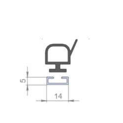 Купить Алюмінієвий профіль ущільнювача Алюміній Україна (2700678919)