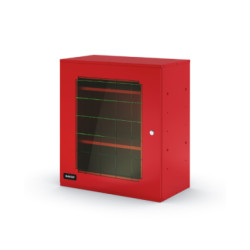 Купить Сталева шафа для засобів індивідуального захисту Daken Порошкова фарба Італія (8A9103)