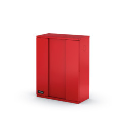 Купити Шафа для пожежного шлангу UNI 45 Daken Порошкова фарба Італія (8A3130)