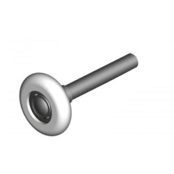 Купити Ролик для секційних підйомних гаражних та автомобільних ролет Ø46x11x105 Цинк Польща (1804324699)