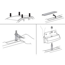 Купити Монтажный комплект Thule 3104 для Peugeot 5008 (mkI) 2009-2016 (TH 183104)