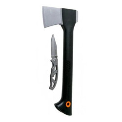 Buy Fiskars 2-in-1 Gift Set: Solid A6 Axe and Gerber Paraframe Knife (1057911)