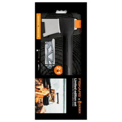 Buy Fiskars 2-in-1 Gift Set: Solid A6 Axe and Gerber Paraframe Knife (1057911)