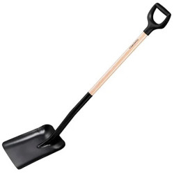 Buy Fiskars Solid Shovel with Wooden Handle (1066723)